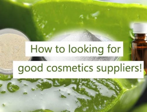 How to looking for good raw cosmetics material supplier